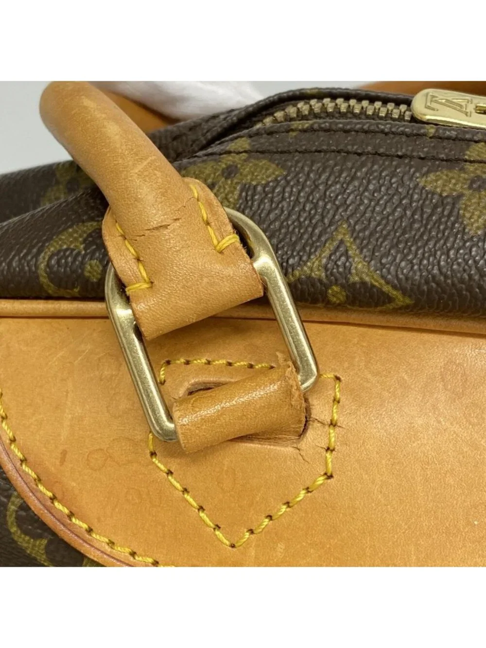Louis Vuitton Monogram Deauville Brown Handbag